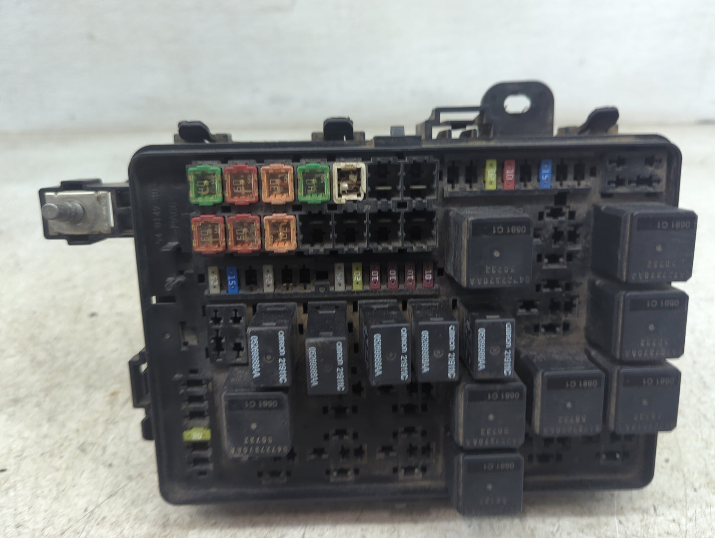 2012 Dodge Charger Fusebox Fuse Box Panel Relay Module P/N:04 0149 30 971AA Fits OEM Used Auto Parts - Oemusedautoparts1.com