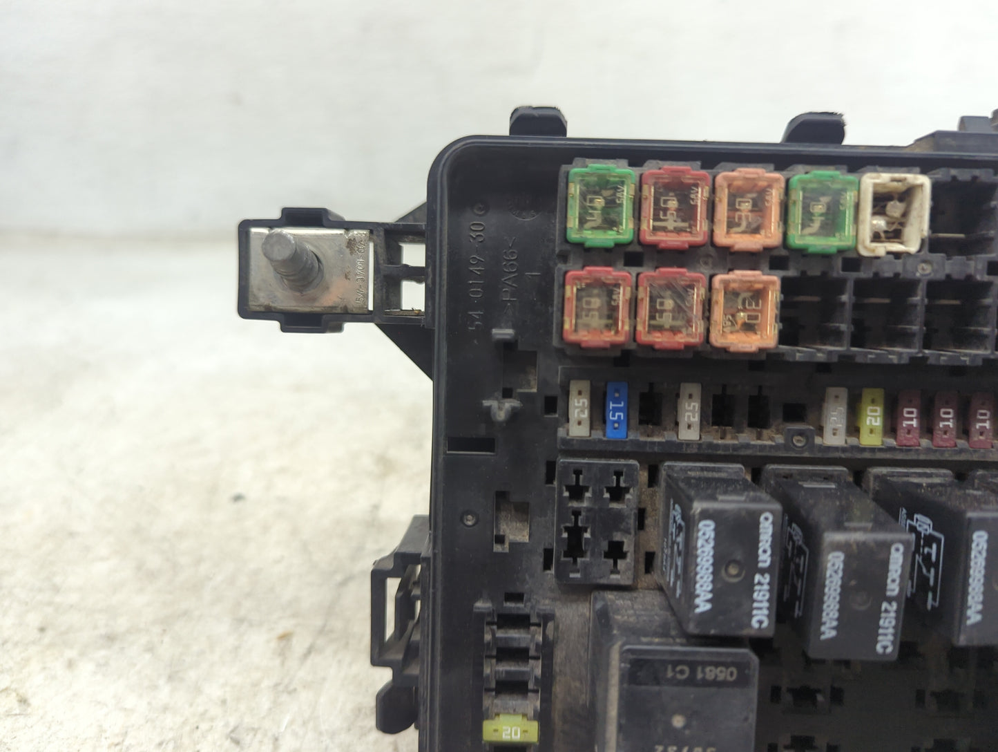 2012 Dodge Charger Fusebox Fuse Box Panel Relay Module P/N:04 0149 30 971AA Fits OEM Used Auto Parts - Oemusedautoparts1.com