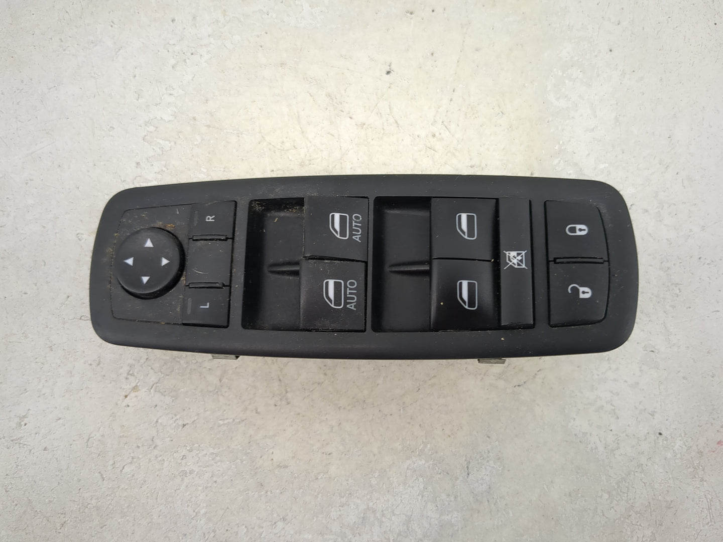 2011-2014 Dodge Charger Master Power Window Switch Replacement Driver Side Left P/N:68455275AA 10507259 Fits OEM Used Auto P