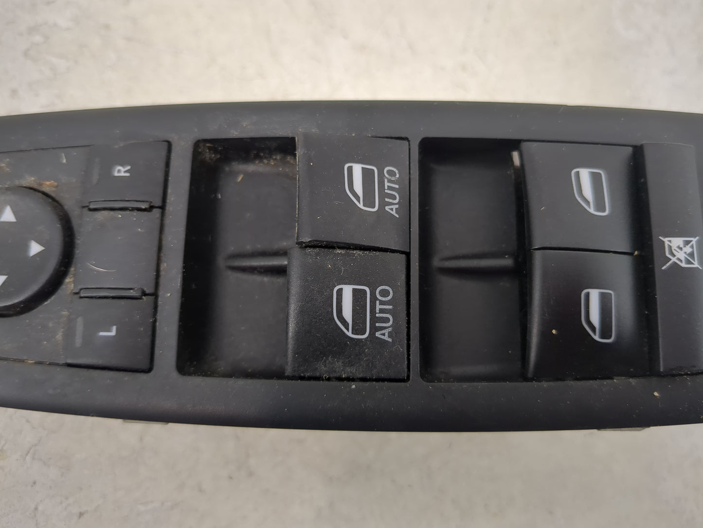 2011-2014 Dodge Charger Master Power Window Switch Replacement Driver Side Left P/N:68455275AA 10507259 Fits OEM Used Auto P