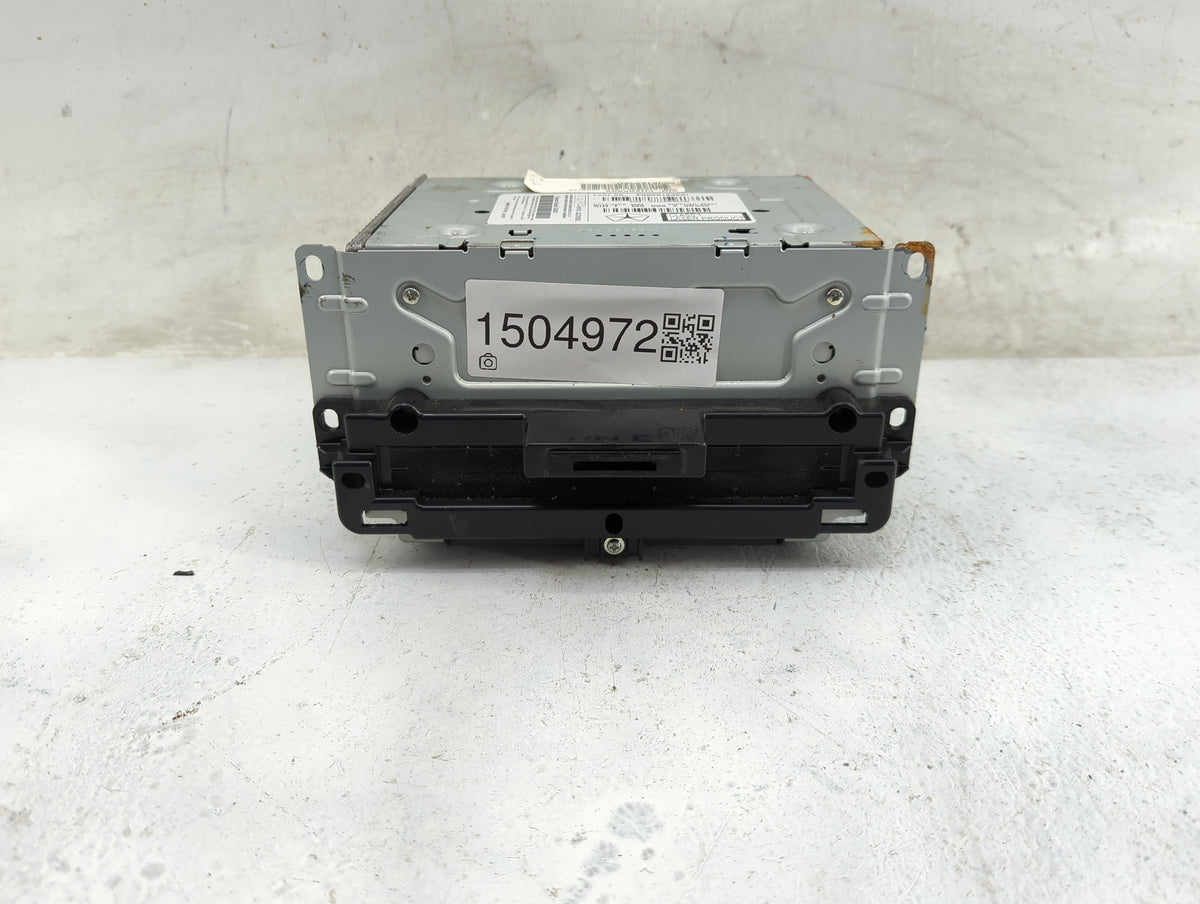 2012 Dodge Charger Radio AM FM Cd Player Receiver Replacement P/N:P05091035AI CQ-ZC01E0GX Fits Fits 2013 2014 OEM Used Auto 