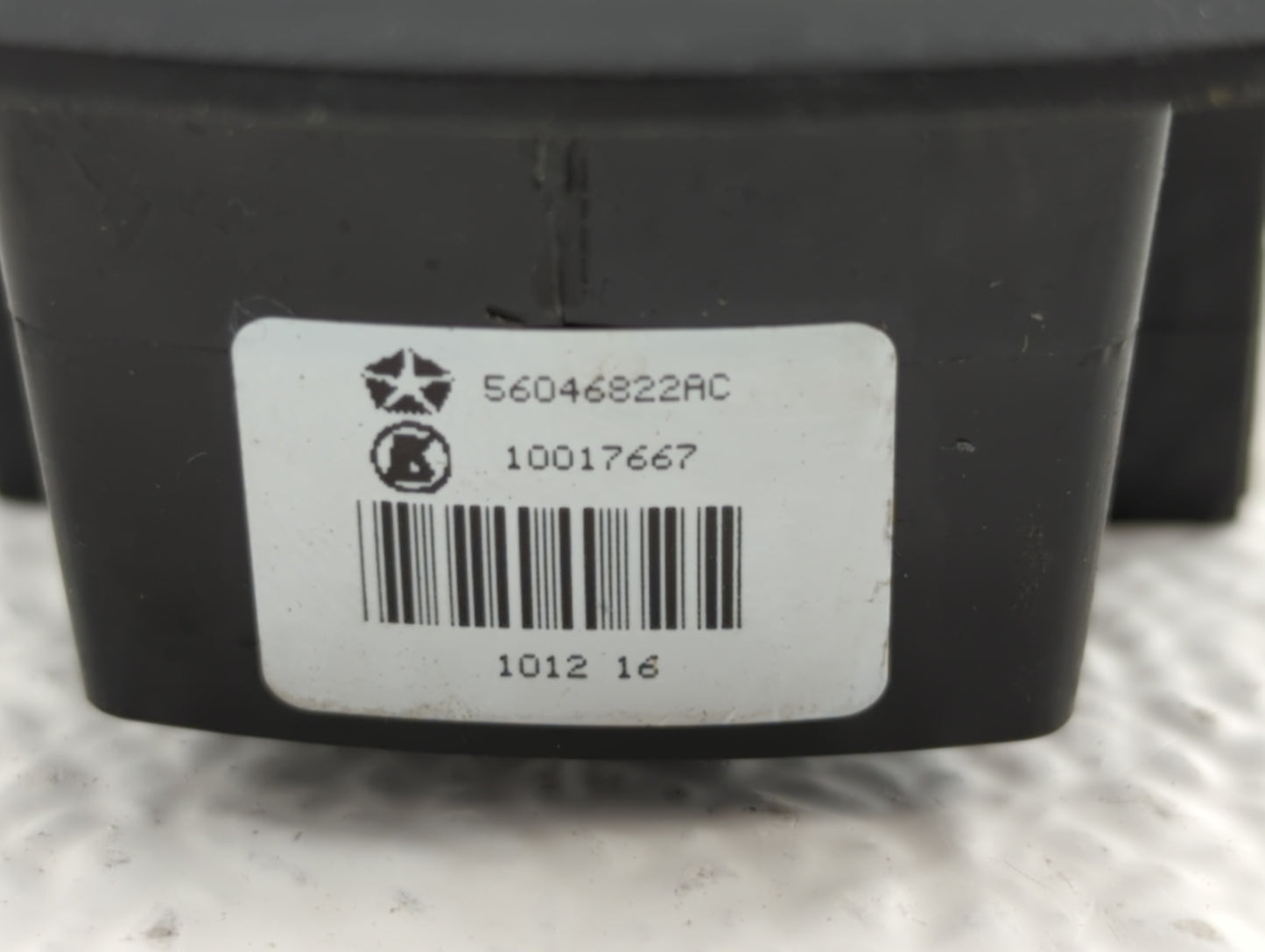 2012 Dodge Charger Passeneger Right Power Window Switch 56046822ac - Oemusedautoparts1.com