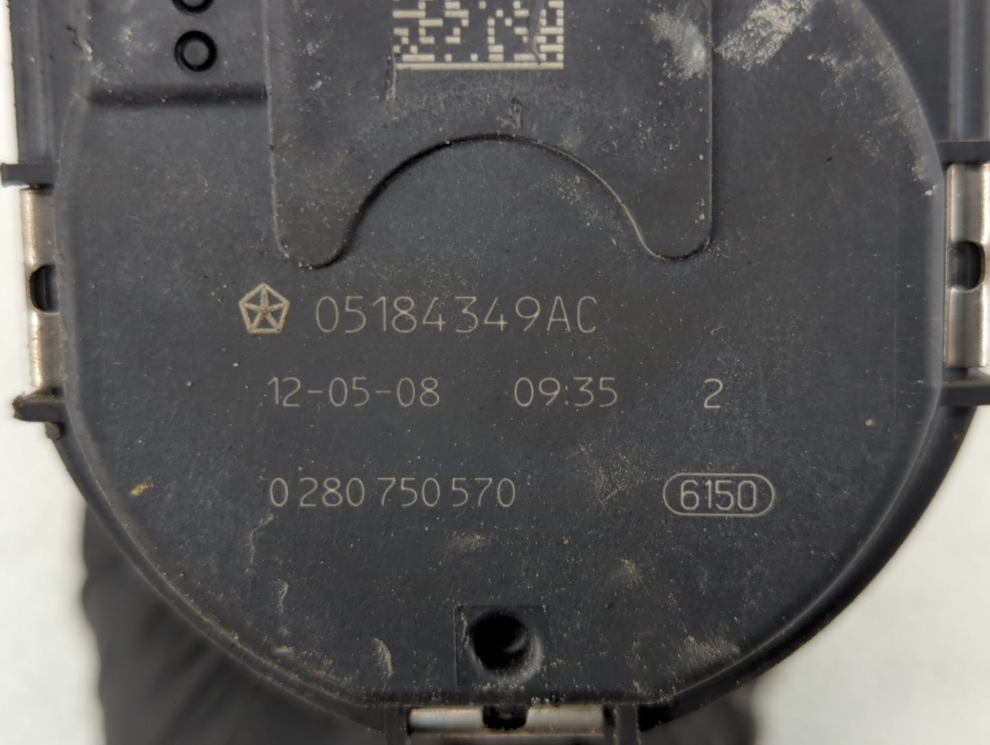 2011-2022 Dodge Charger Throttle Body P/N:05184349AE 05184349AD Fits OEM Used Auto Parts - Oemusedautoparts1.com