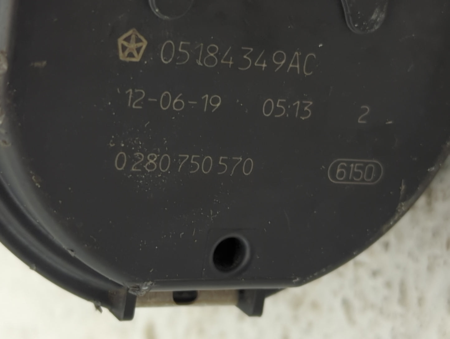2011-2022 Dodge Charger Throttle Body P/N:05184349AC Fits Fits 2011 2012 2013 2014 2015 2016 2017 2018 2019 2020 2021 2022 O