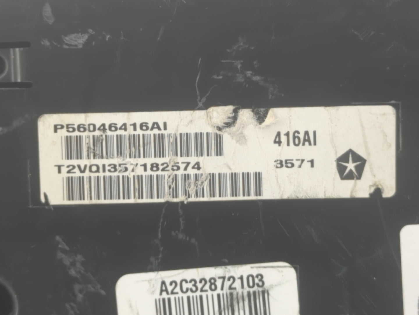 2012 Dodge Charger Instrument Cluster Speedometer Gauges P/N:P56046416AI Miles: Fits OEM Used Auto Parts - Oemusedautoparts1