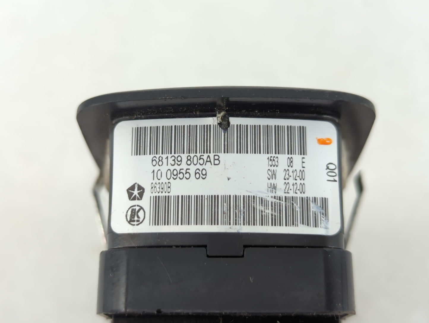 2011-2014 Dodge Charger Master Power Window Switch Replacement Driver Side Left P/N:68139 805AB Fits OEM Used Auto Parts - O