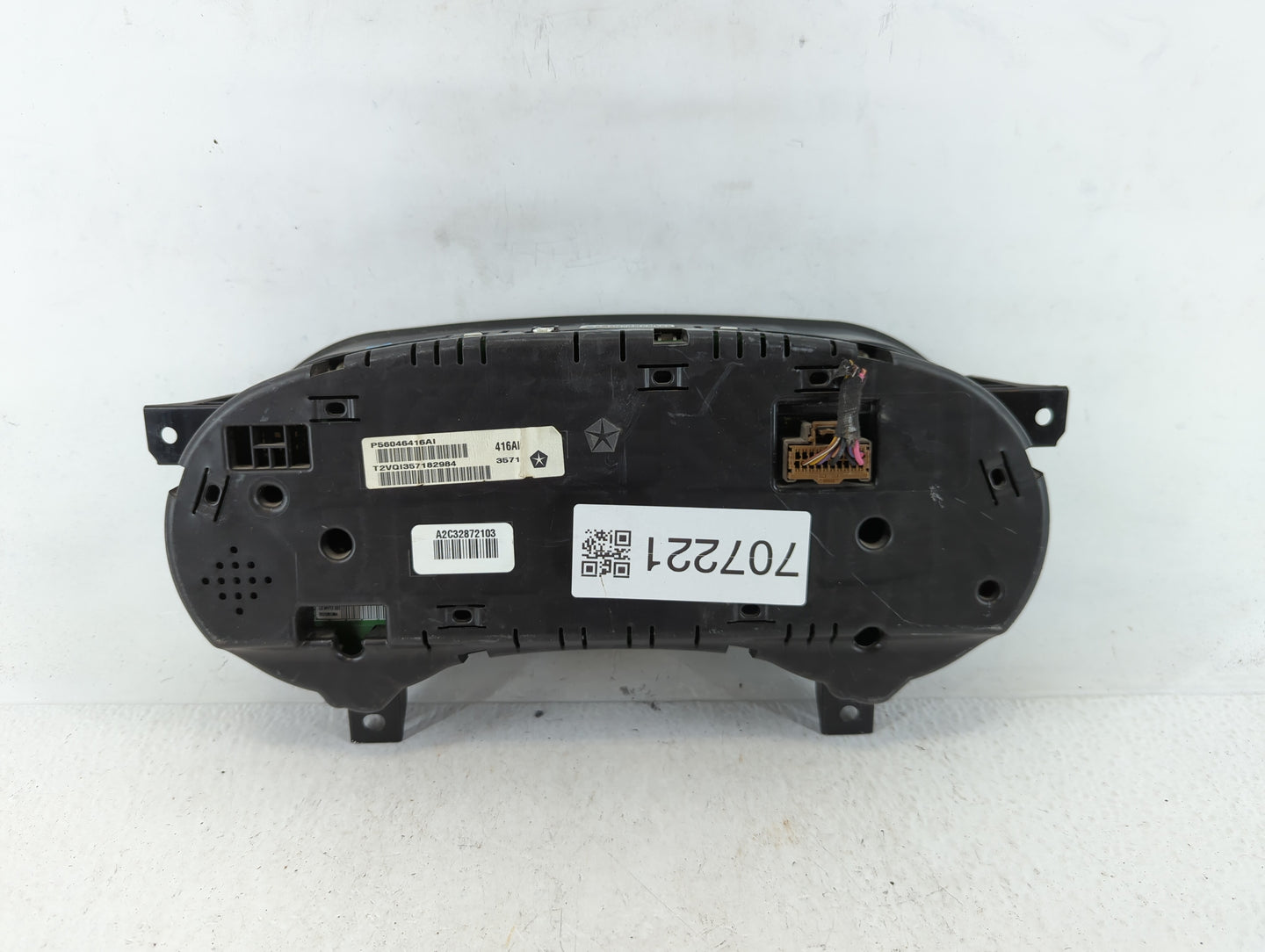 2012 Dodge Charger Instrument Cluster Speedometer Gauges P/N:P56046416AI Fits OEM Used Auto Parts - Oemusedautoparts1.com