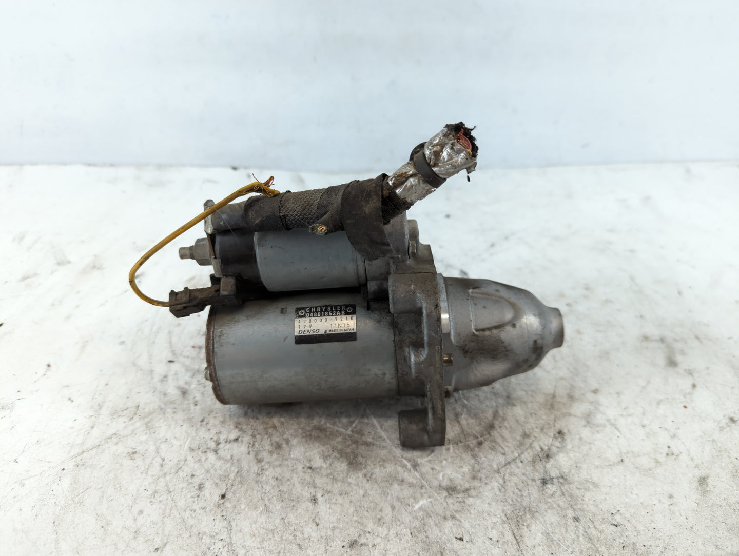 2011-2016 Dodge Charger Car Starter Motor Solenoid OEM P/N:428000-7210 04801852AB Fits Fits 2011 2012 2013 2014 2015 2016 OE