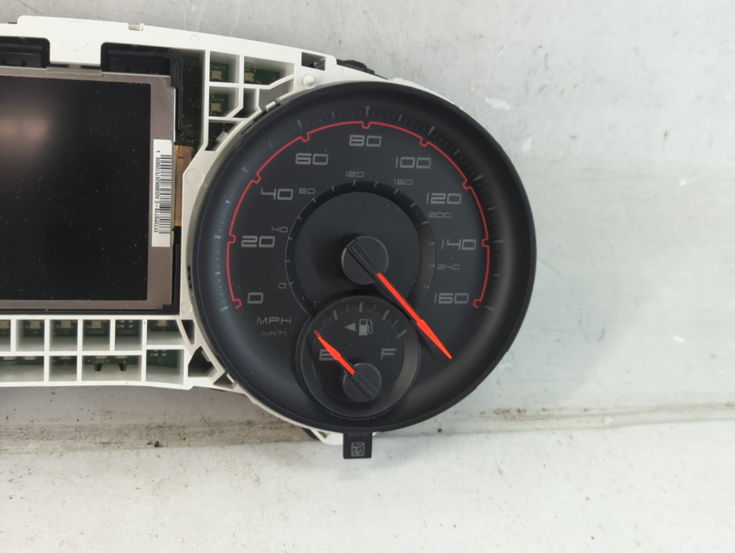 2012 Dodge Charger Instrument Cluster Speedometer Gauges P/N:P05091772AC Fits OEM Used Auto Parts - Oemusedautoparts1.com