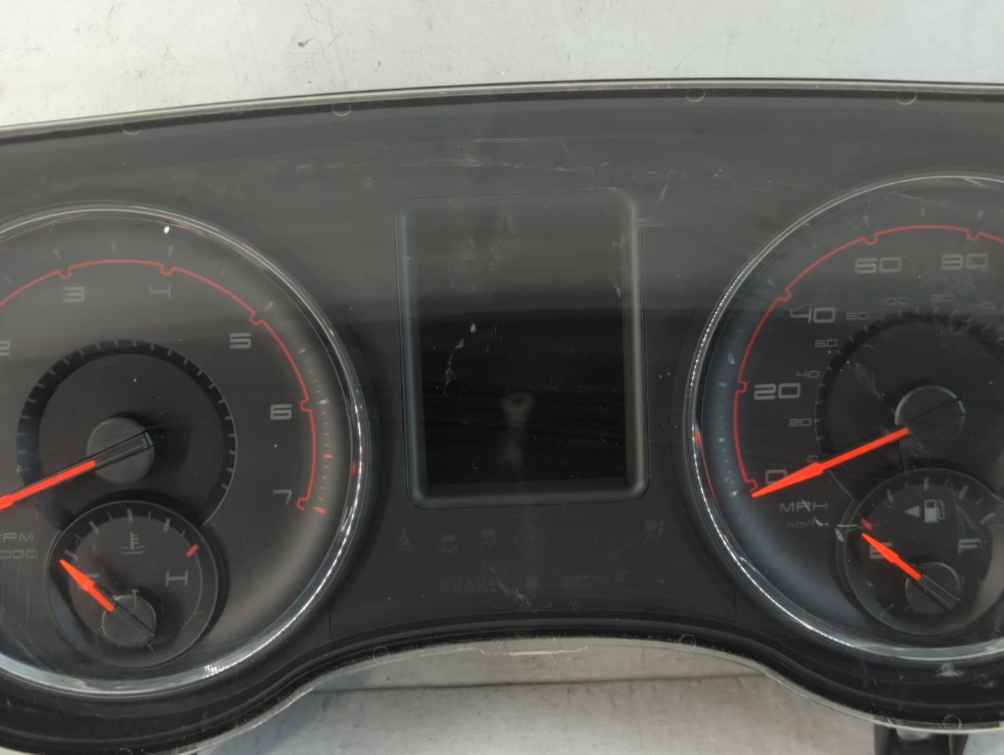 2012 Dodge Charger Instrument Cluster Speedometer Gauges P/N:P56046416AF Fits OEM Used Auto Parts - Oemusedautoparts1.com