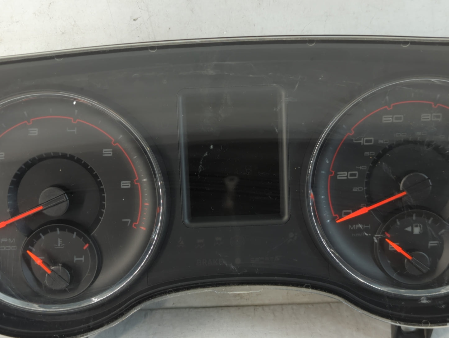 2012 Dodge Charger Instrument Cluster Speedometer Gauges P/N:P56046416AF Fits OEM Used Auto Parts - Oemusedautoparts1.com