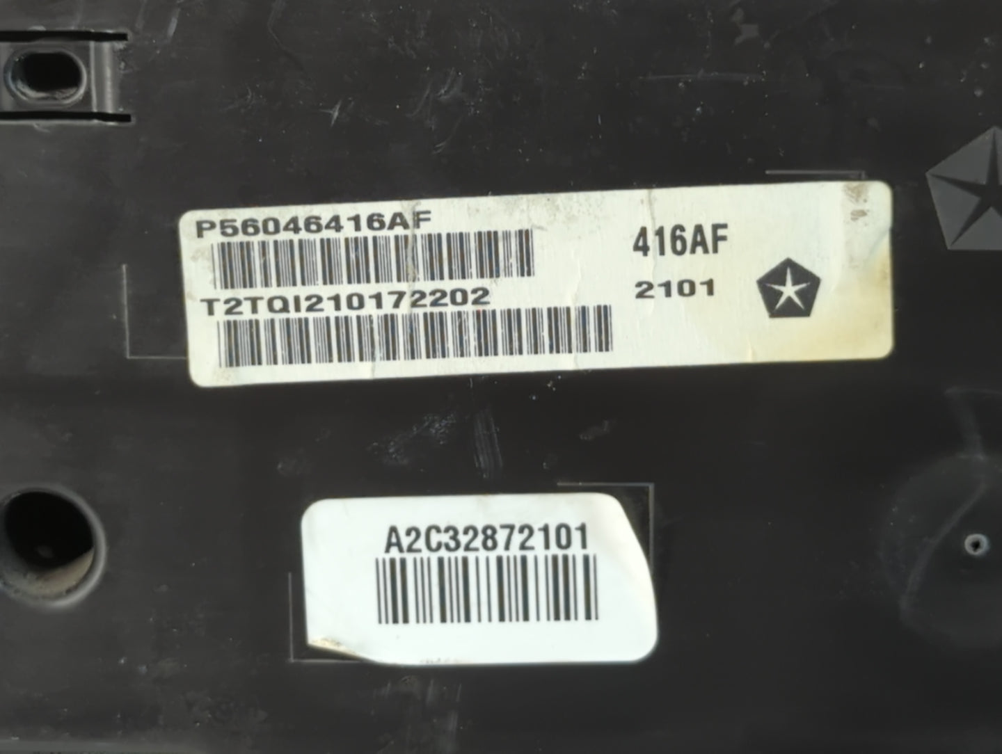 2012 Dodge Charger Instrument Cluster Speedometer Gauges P/N:P56046416AF Fits OEM Used Auto Parts - Oemusedautoparts1.com