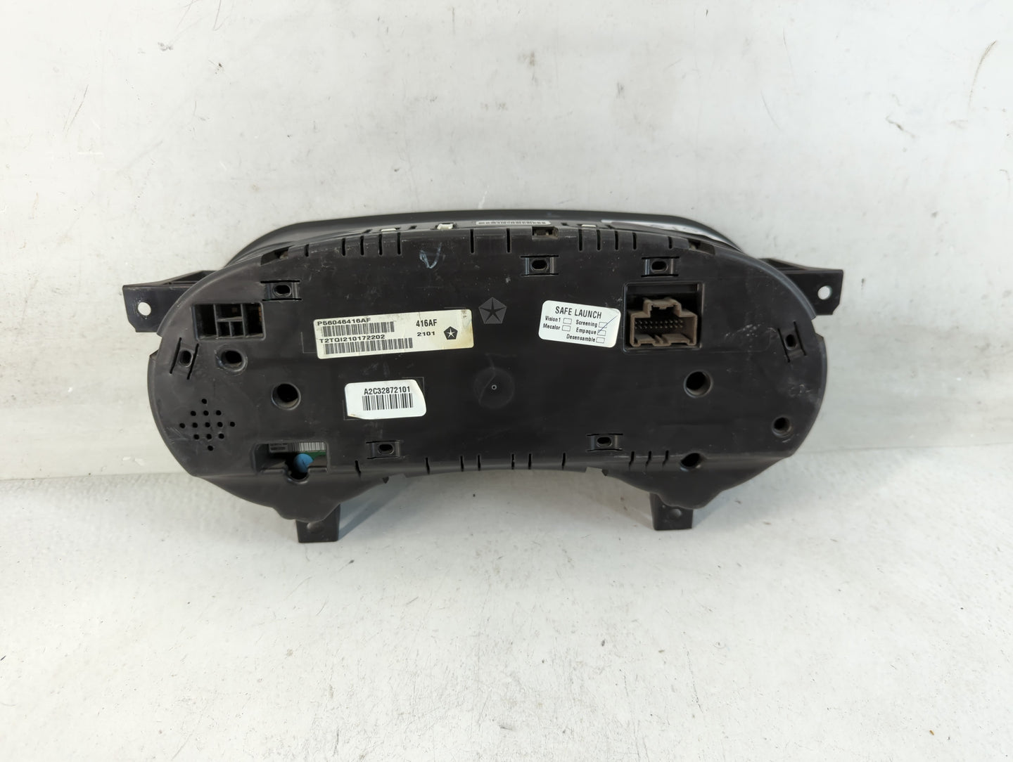 2012 Dodge Charger Instrument Cluster Speedometer Gauges P/N:P56046416AF Fits OEM Used Auto Parts - Oemusedautoparts1.com