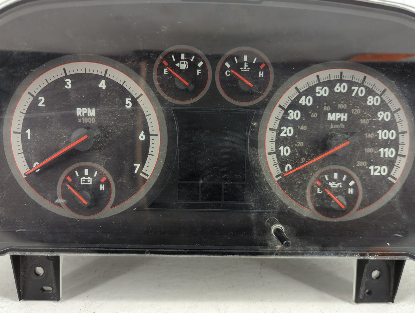 2012 Dodge Dodge 1500 Pickup Instrument Cluster Speedometer Gauges Miles:223K Fits OEM Used Auto Parts - Oemusedautoparts1.c