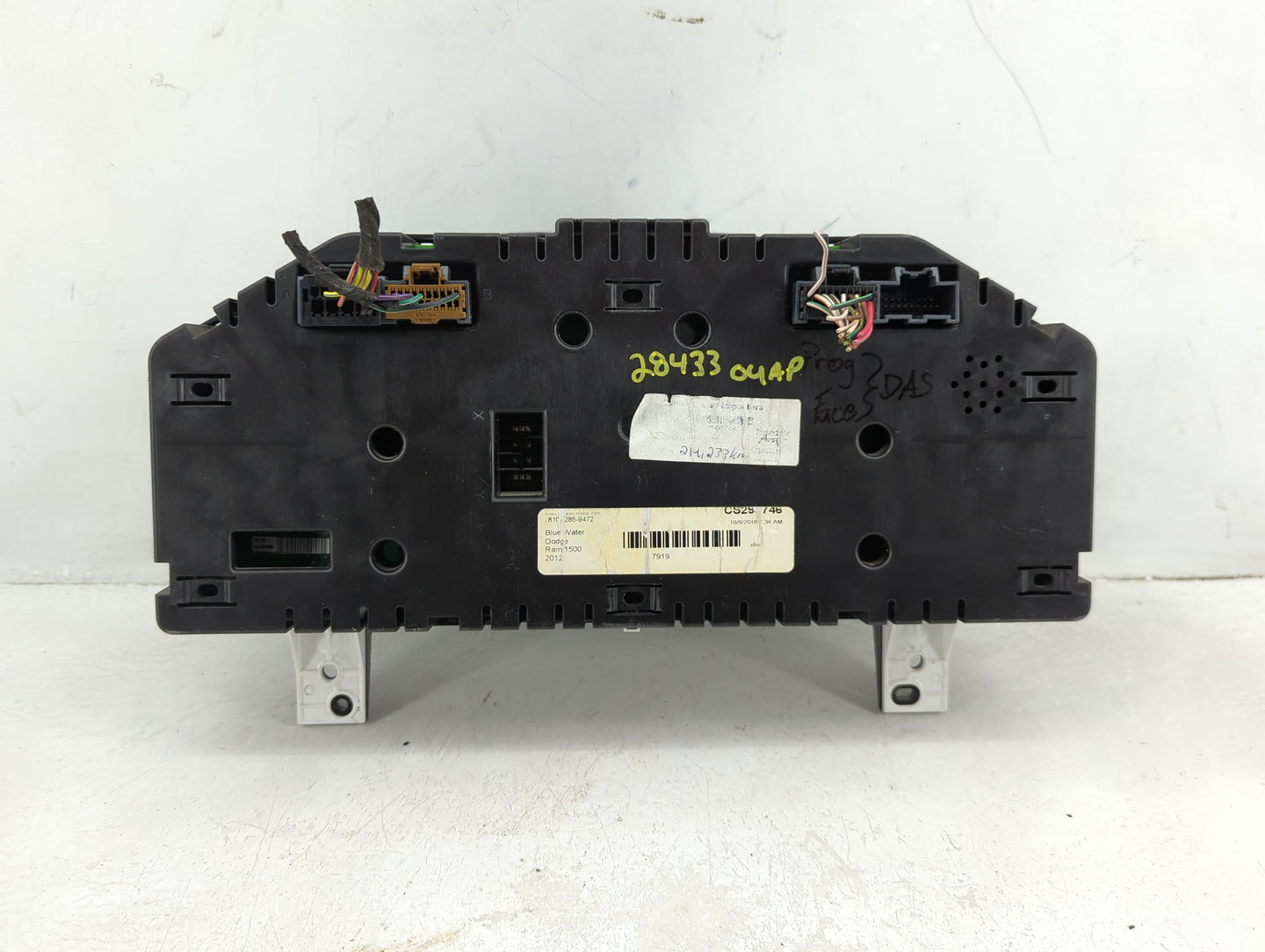 2012 Dodge Dodge 1500 Pickup Instrument Cluster Speedometer Gauges Miles:223K Fits OEM Used Auto Parts - Oemusedautoparts1.c