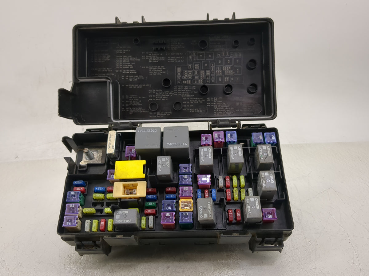 2012-2012 Dodge Durango Fusebox Fuse Box Relay Module Tipm 68089321ag - Oemusedautoparts1.com