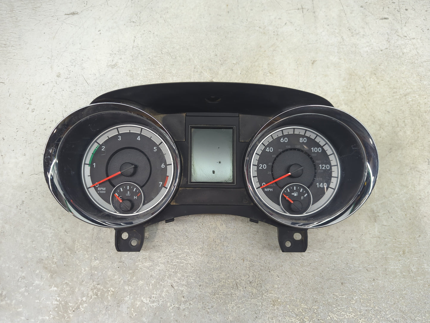 2012 Dodge Durango Instrument Cluster Speedometer Gauges P/N:P05172603AK Fits OEM Used Auto Parts - Oemusedautoparts1.com