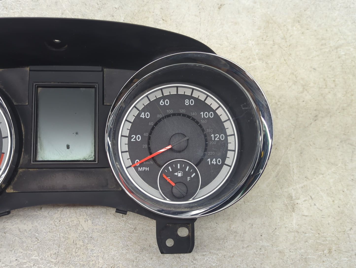 2012 Dodge Durango Instrument Cluster Speedometer Gauges P/N:P05172603AK Fits OEM Used Auto Parts - Oemusedautoparts1.com