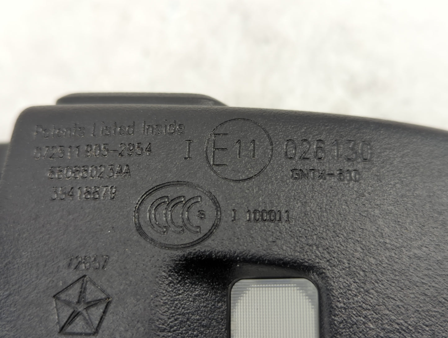 2011-2012 Dodge Durango Interior Rear View Mirror Replacement OEM Fits Fits 2011 2012 2013 2014 2015 2016 2017 OEM Used Auto
