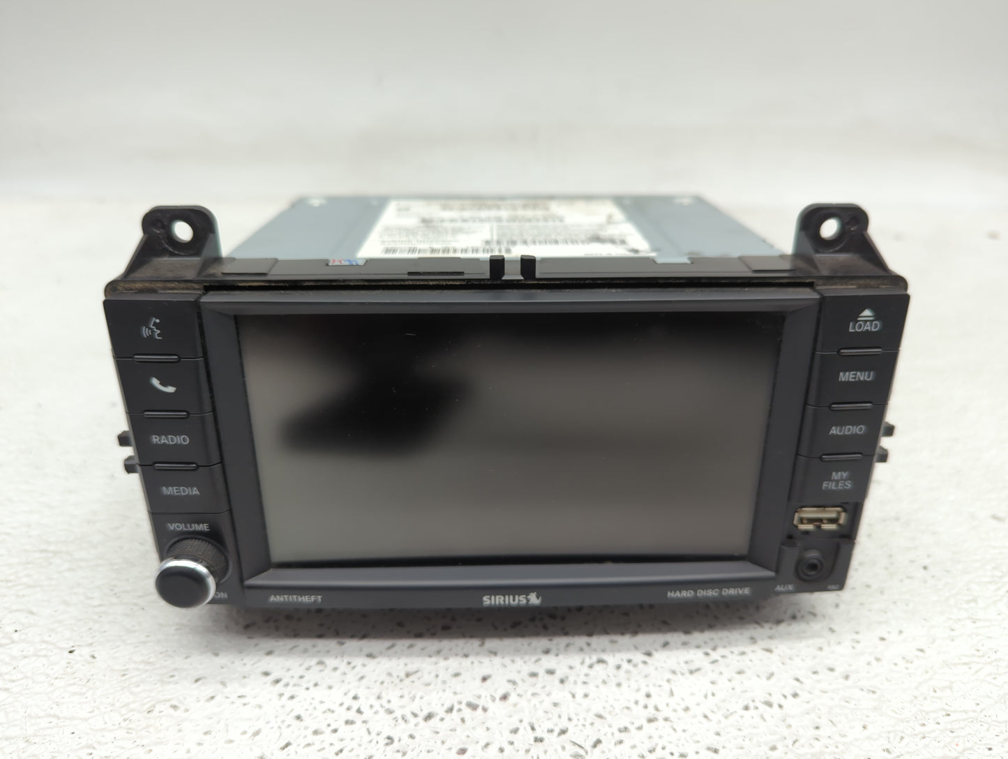 2011-2013 Dodge Durango Radio AM FM Cd Player Receiver Replacement P/N:P05091178AB Fits Fits 2011 2012 2013 OEM Used Auto Pa
