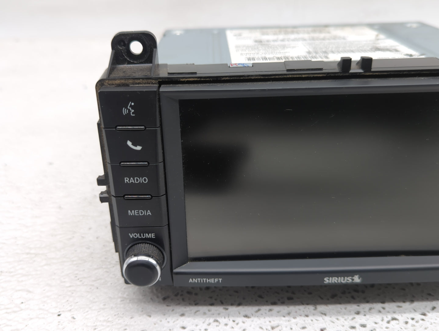 2011-2013 Dodge Durango Radio AM FM Cd Player Receiver Replacement P/N:P05091178AB Fits Fits 2011 2012 2013 OEM Used Auto Pa