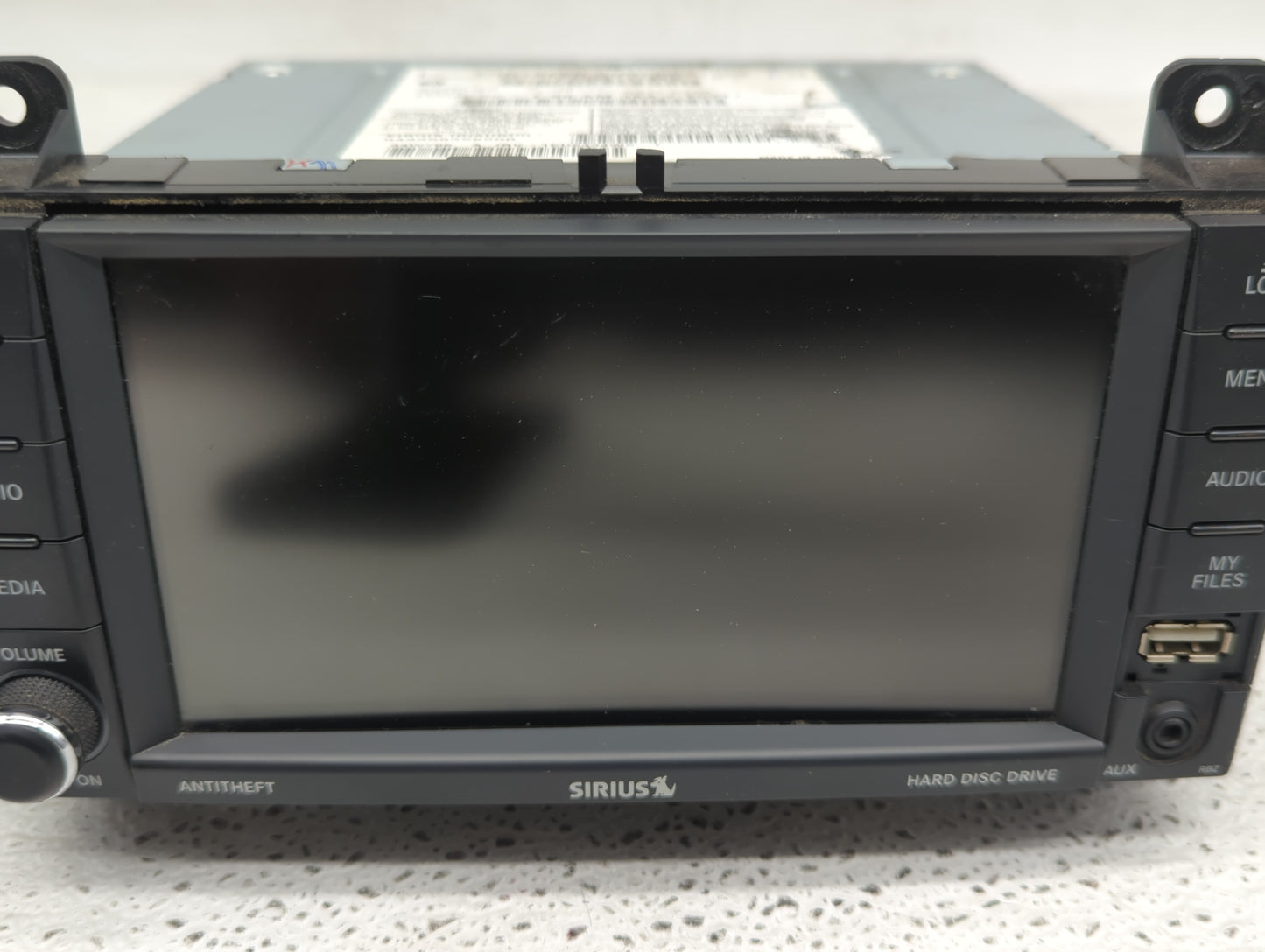 2011-2013 Dodge Durango Radio AM FM Cd Player Receiver Replacement P/N:P05091178AB Fits Fits 2011 2012 2013 OEM Used Auto Pa