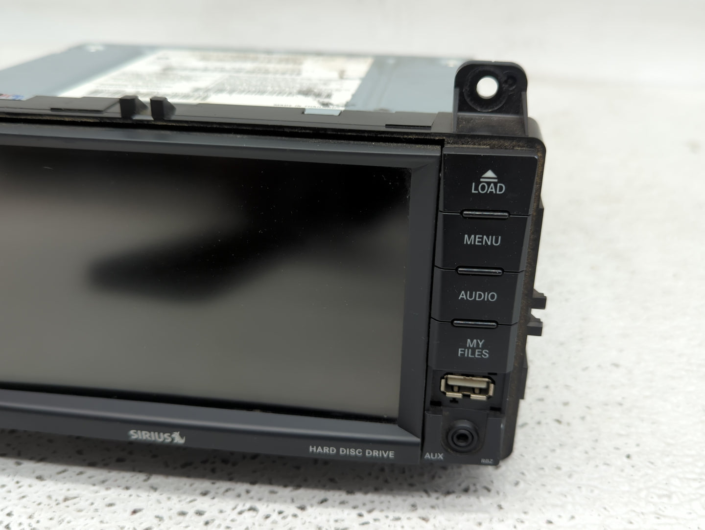 2011-2013 Dodge Durango Radio AM FM Cd Player Receiver Replacement P/N:P05091178AB Fits Fits 2011 2012 2013 OEM Used Auto Pa