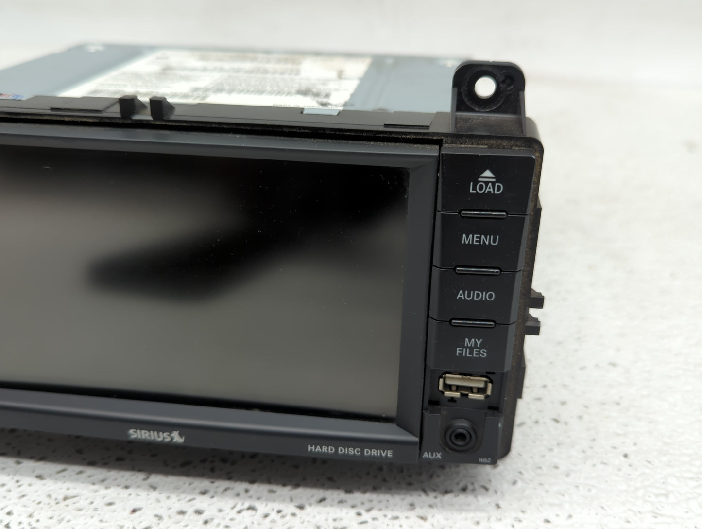 2011-2013 Dodge Durango Radio AM FM Cd Player Receiver Replacement P/N:P05091178AB Fits Fits 2011 2012 2013 OEM Used Auto Pa