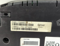 2012 Dodge Durango Instrument Cluster Speedometer Gauges P/N:P05172603AK A2C32774000 Fits OEM Used Auto Parts - Oemusedautop