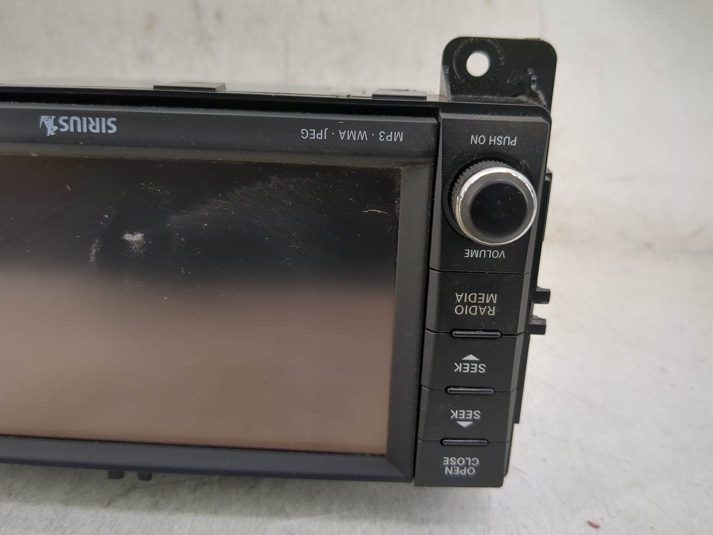 2012 Dodge Durango Radio AM FM Cd Player Receiver Replacement P/N:68089020AE Fits OEM Used Auto Parts - Oemusedautoparts1.co