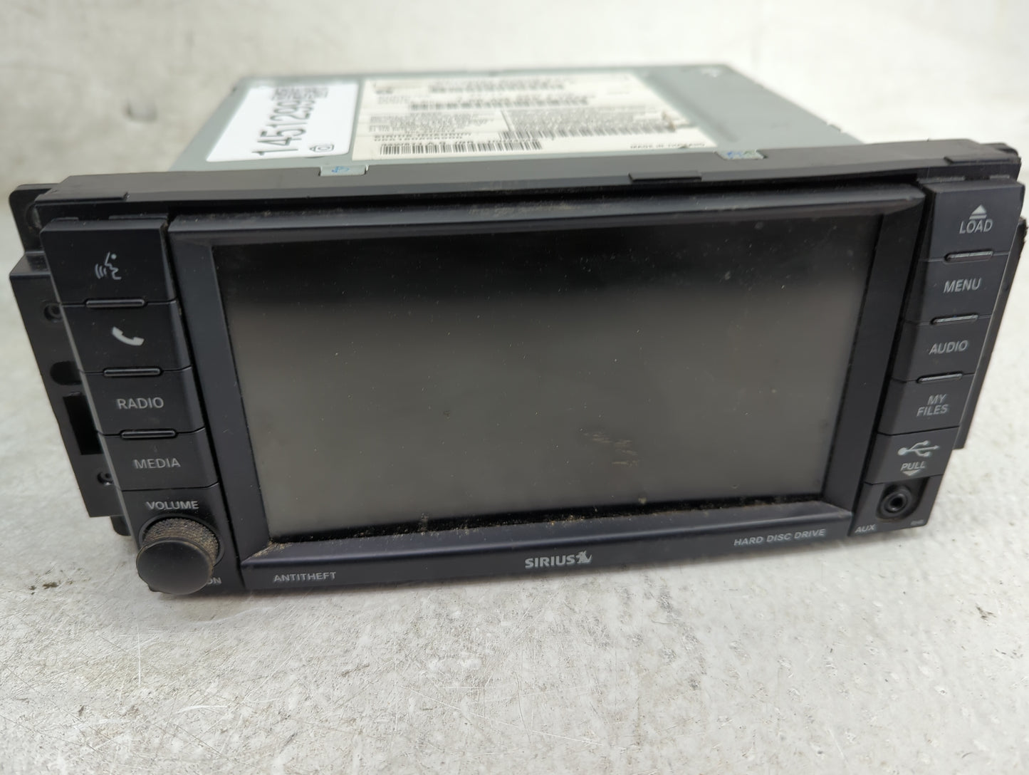 2011-2013 Dodge Durango Information Display Screen - Oemusedautoparts1.com