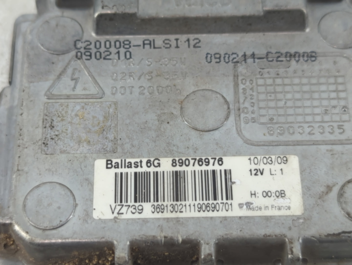 2011-2013 Dodge Durango Headlight Ballast Head Light - Oemusedautoparts1.com
