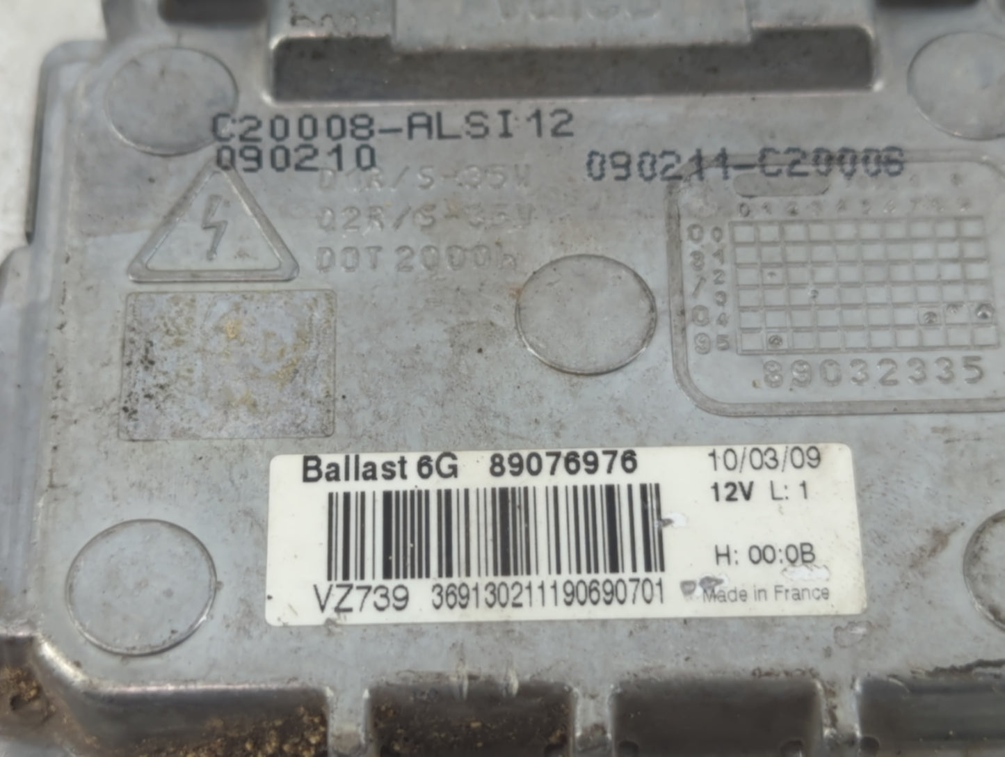 2011-2013 Dodge Durango Headlight Ballast Head Light - Oemusedautoparts1.com