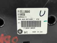 2011-2013 Dodge Durango Climate Control Module Temperature AC/Heater Replacement P/N:55111866AD Fits Fits 2011 2012 2013 OEM