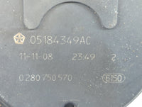 2011-2022 Dodge Durango Throttle Body P/N:0 280 750 570 05184349AC Fits OEM Used Auto Parts - Oemusedautoparts1.com