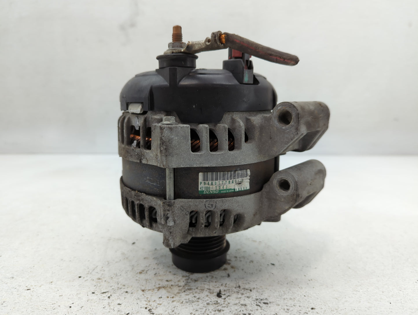2011-2015 Dodge Durango Alternator Replacement Generator Charging Assembly Engine OEM P/N:P04801778AI Fits OEM Used Auto Par