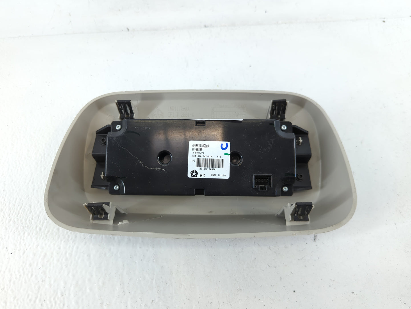 2011-2013 Dodge Durango Climate Control Module Temperature AC/Heater Replacement P/N:55111866AD Fits Fits 2011 2012 2013 OEM