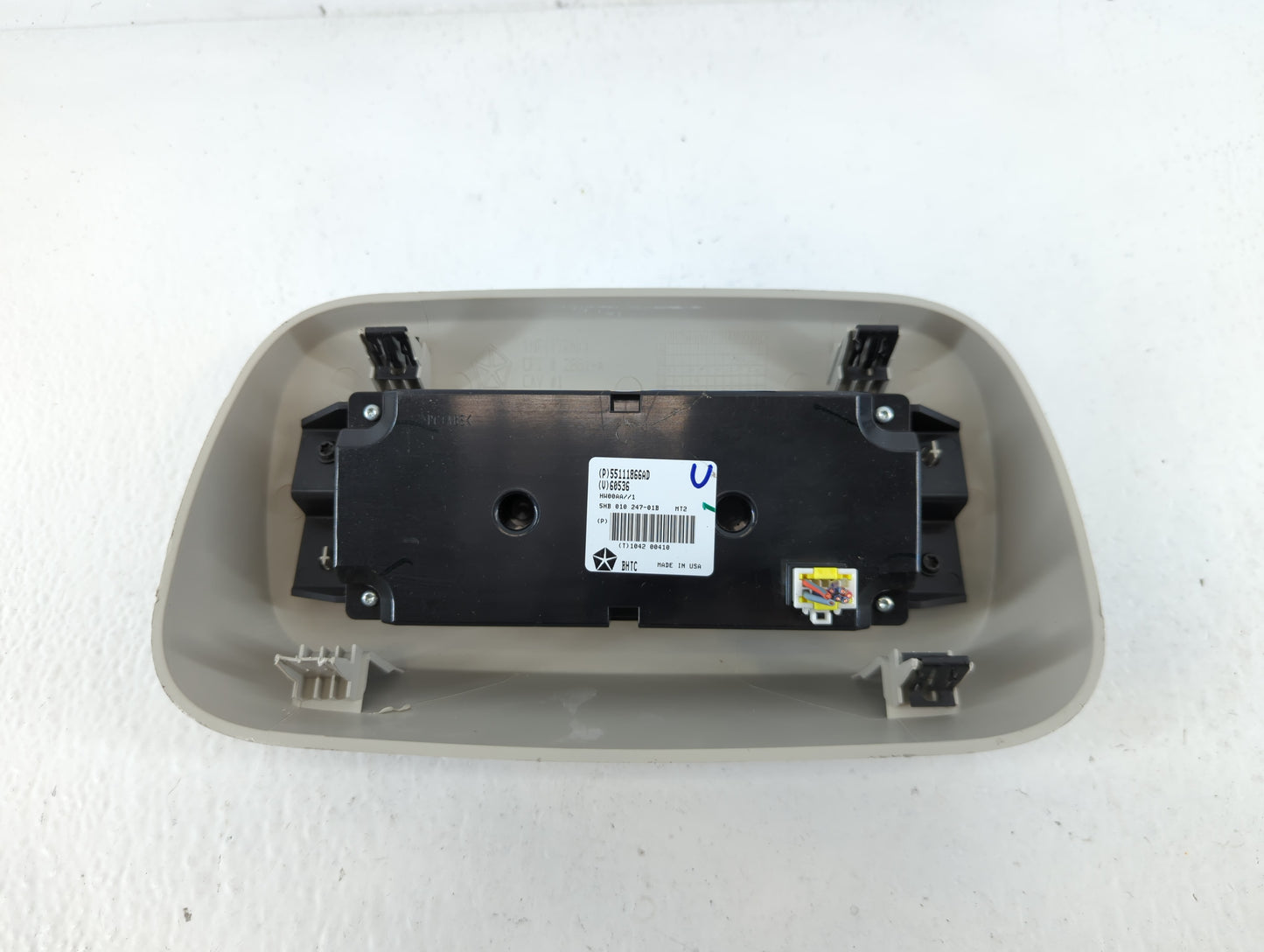 2011-2013 Dodge Durango Climate Control Module Temperature AC/Heater Replacement P/N:55111866AD Fits Fits 2011 2012 2013 OEM