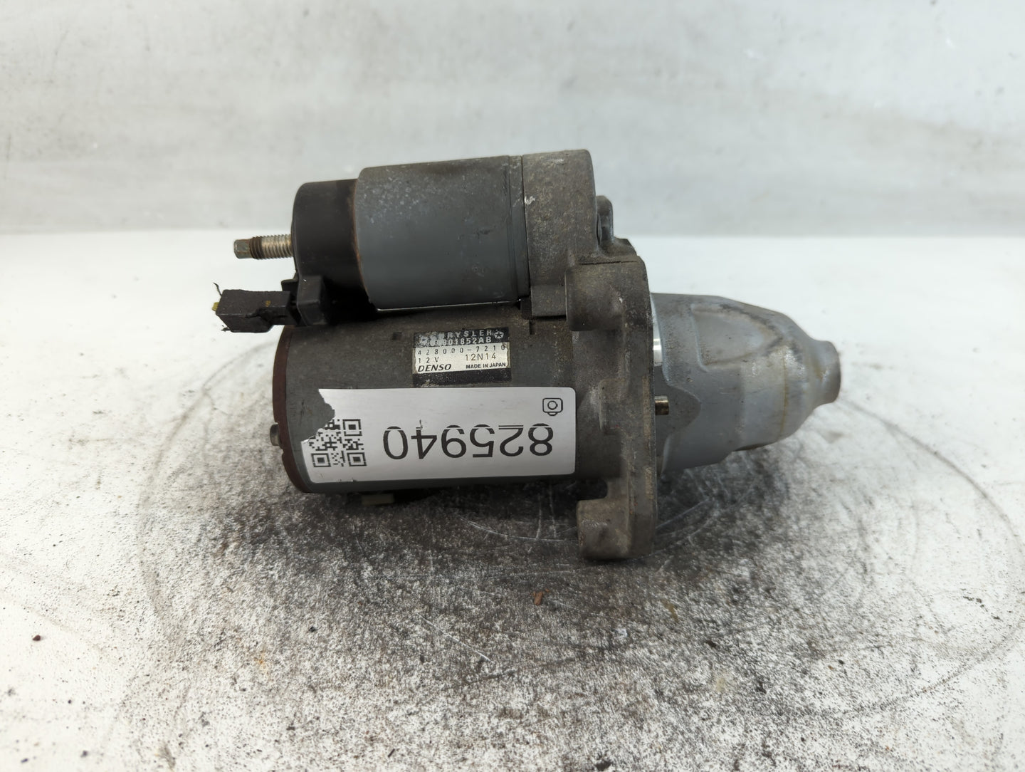 2011-2015 Dodge Durango Car Starter Motor Solenoid OEM P/N:428000-7210 Fits Fits 2011 2012 2013 2014 2015 2016 OEM Used Auto