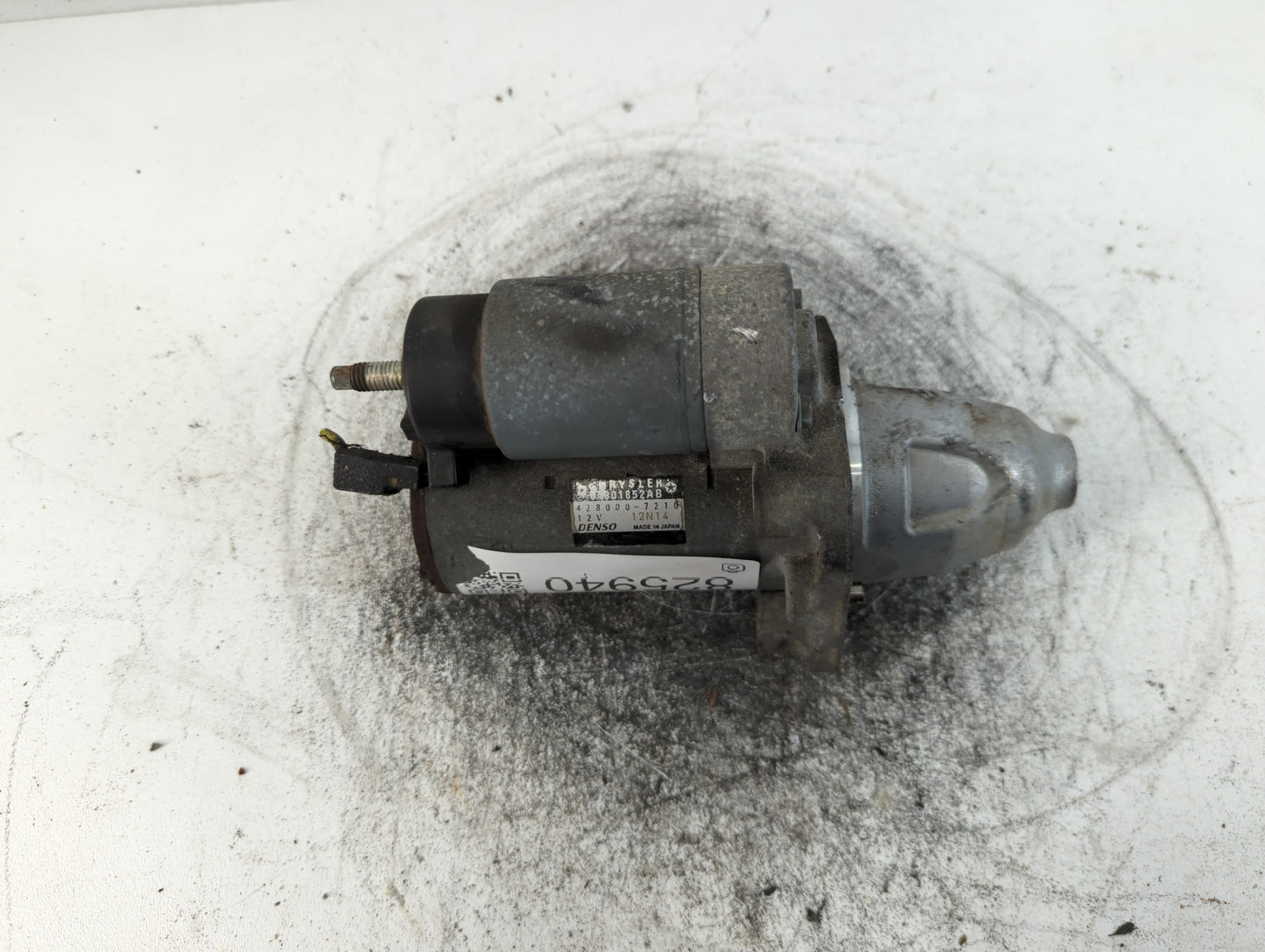 2011-2015 Dodge Durango Car Starter Motor Solenoid OEM P/N:428000-7210 Fits Fits 2011 2012 2013 2014 2015 2016 OEM Used Auto