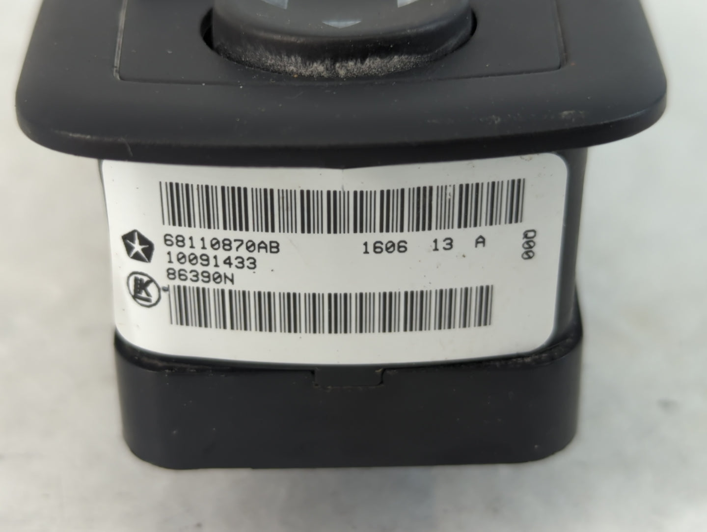 2012-2016 Dodge Grand Caravan Master Power Window Switch Replacement Driver Side Left P/N:68110870AB Fits OEM Used Auto Part