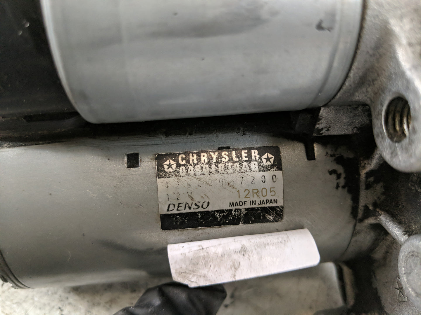 2011-2020 Dodge Grand Caravan Car Starter Motor Solenoid OEM Fits Fits 2011 2012 2013 2014 2015 2016 2017 2018 2019 2020 202