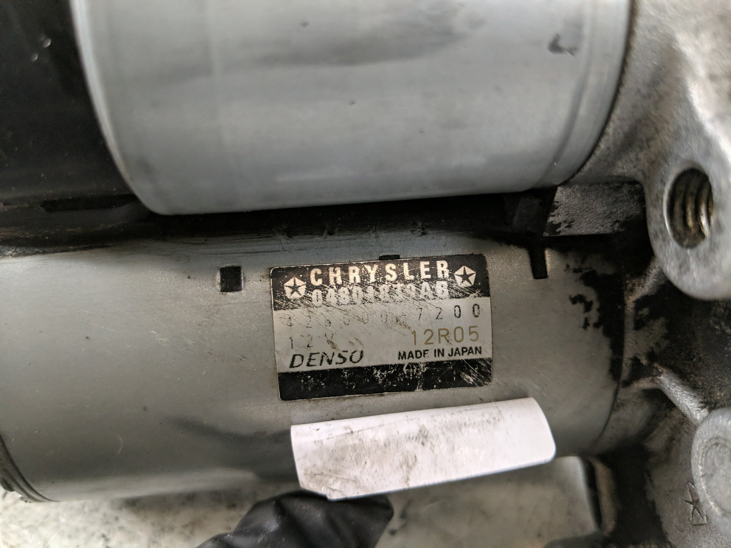 2011-2020 Dodge Grand Caravan Car Starter Motor Solenoid OEM Fits Fits 2011 2012 2013 2014 2015 2016 2017 2018 2019 2020 202