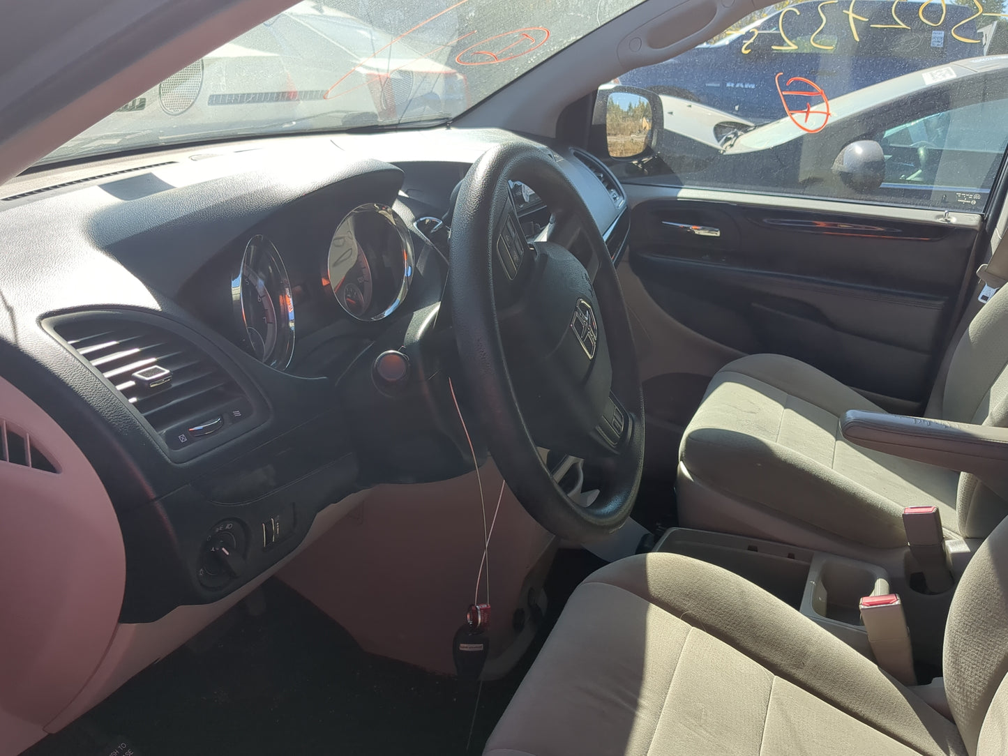 2013-2020 Dodge Grand Caravan Air Bag Driver Left Steering Wheel Mounted - Oemusedautoparts1.com