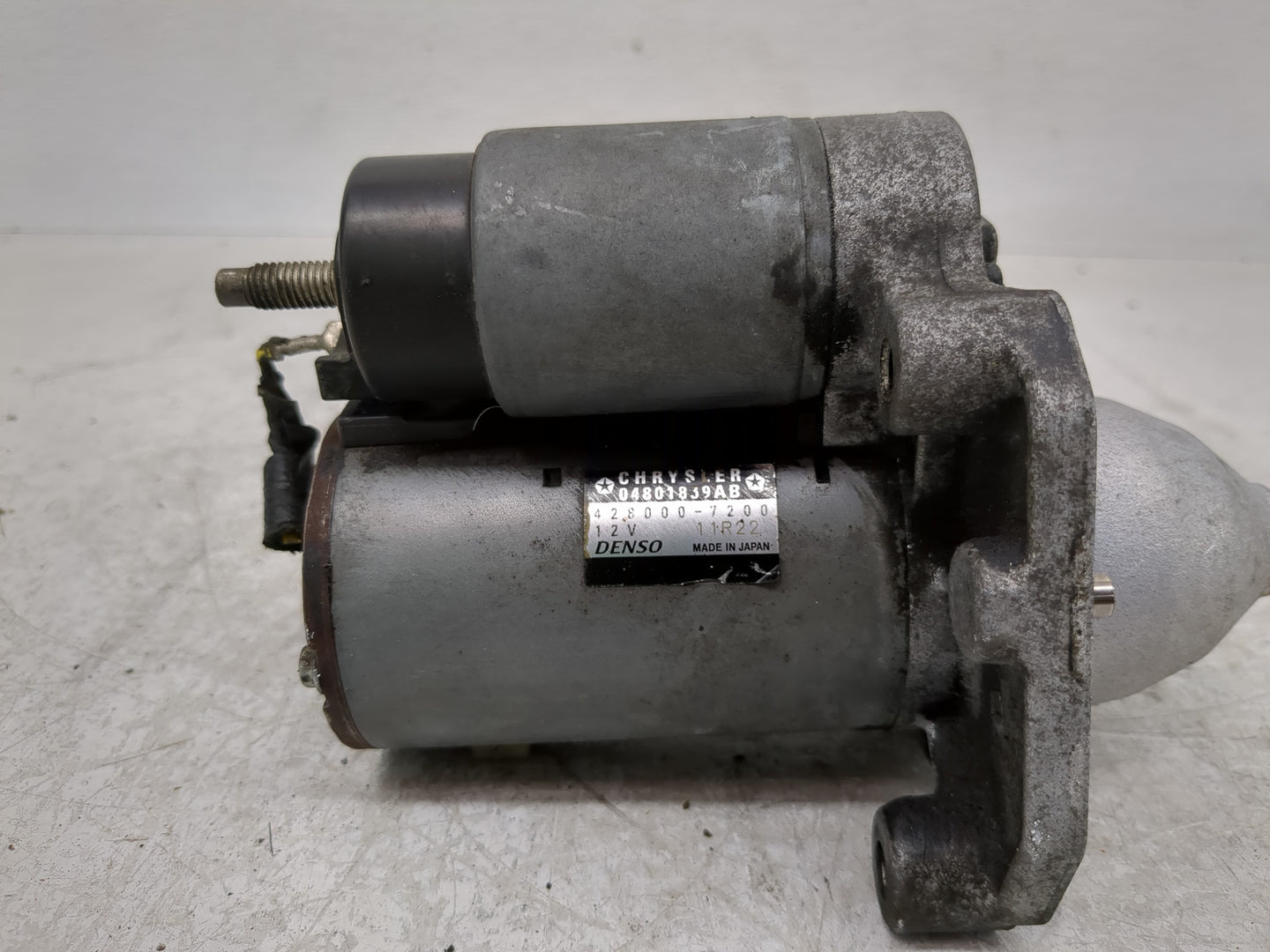 2011-2020 Dodge Grand Caravan Car Starter Motor Solenoid OEM P/N:428000-720012V Fits OEM Used Auto Parts - Oemusedautoparts1