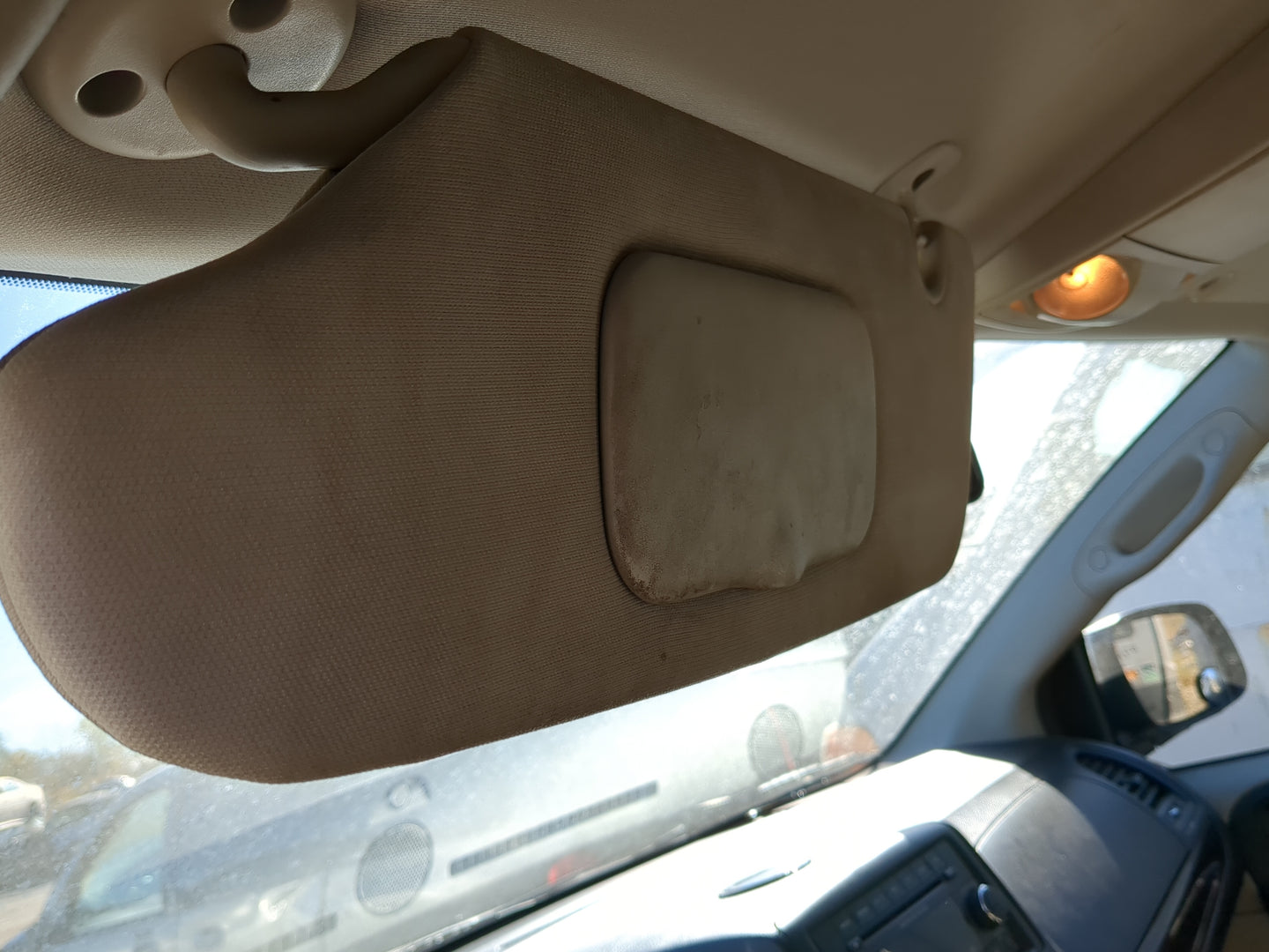2011-2020 Dodge Grand Caravan Sun Visor Shade Replacement Driver Left Mirror Fits OEM Used Auto Parts - Oemusedautoparts1.co