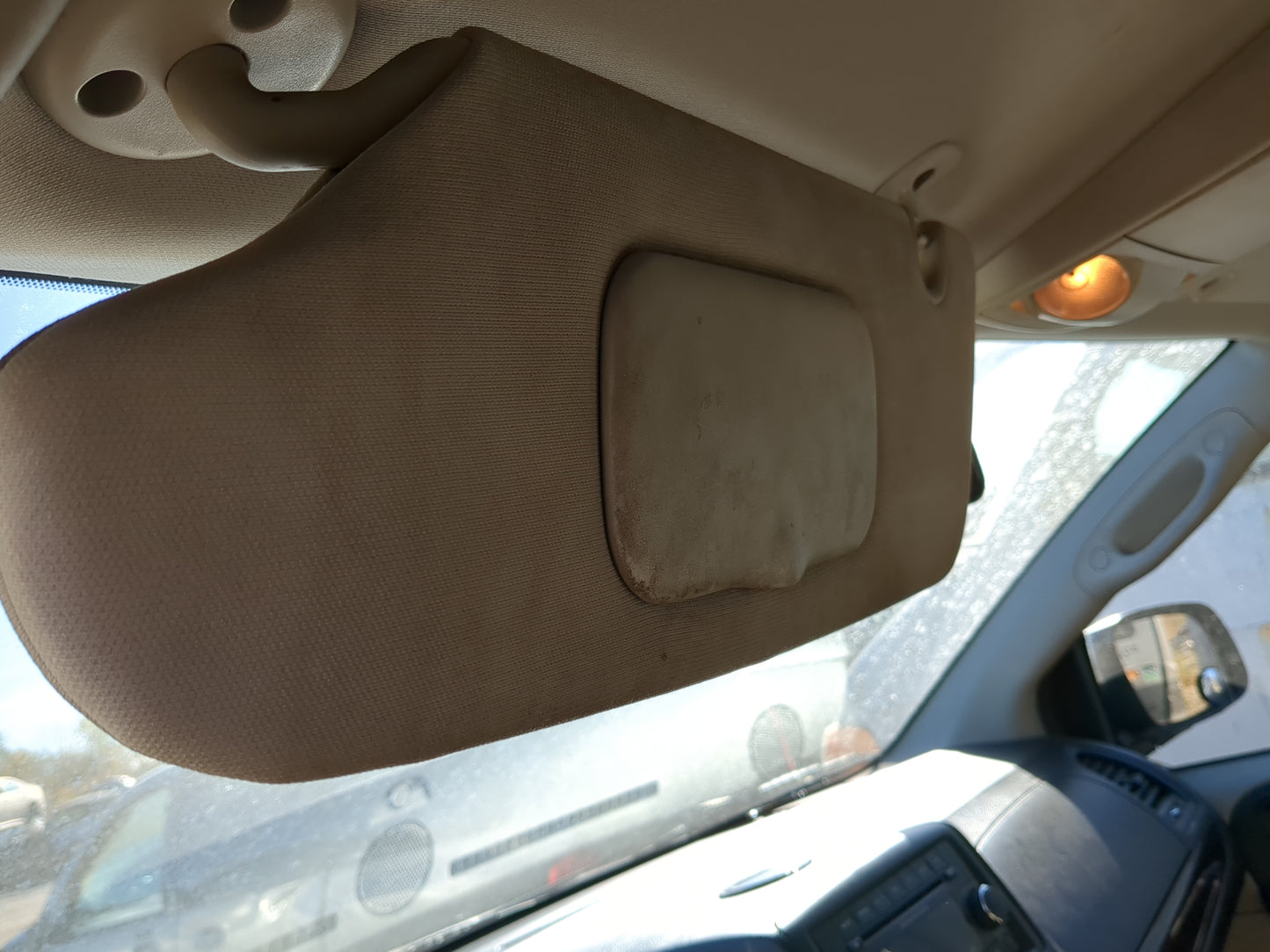 2011-2020 Dodge Grand Caravan Sun Visor Shade Replacement Driver Left Mirror Fits OEM Used Auto Parts - Oemusedautoparts1.co