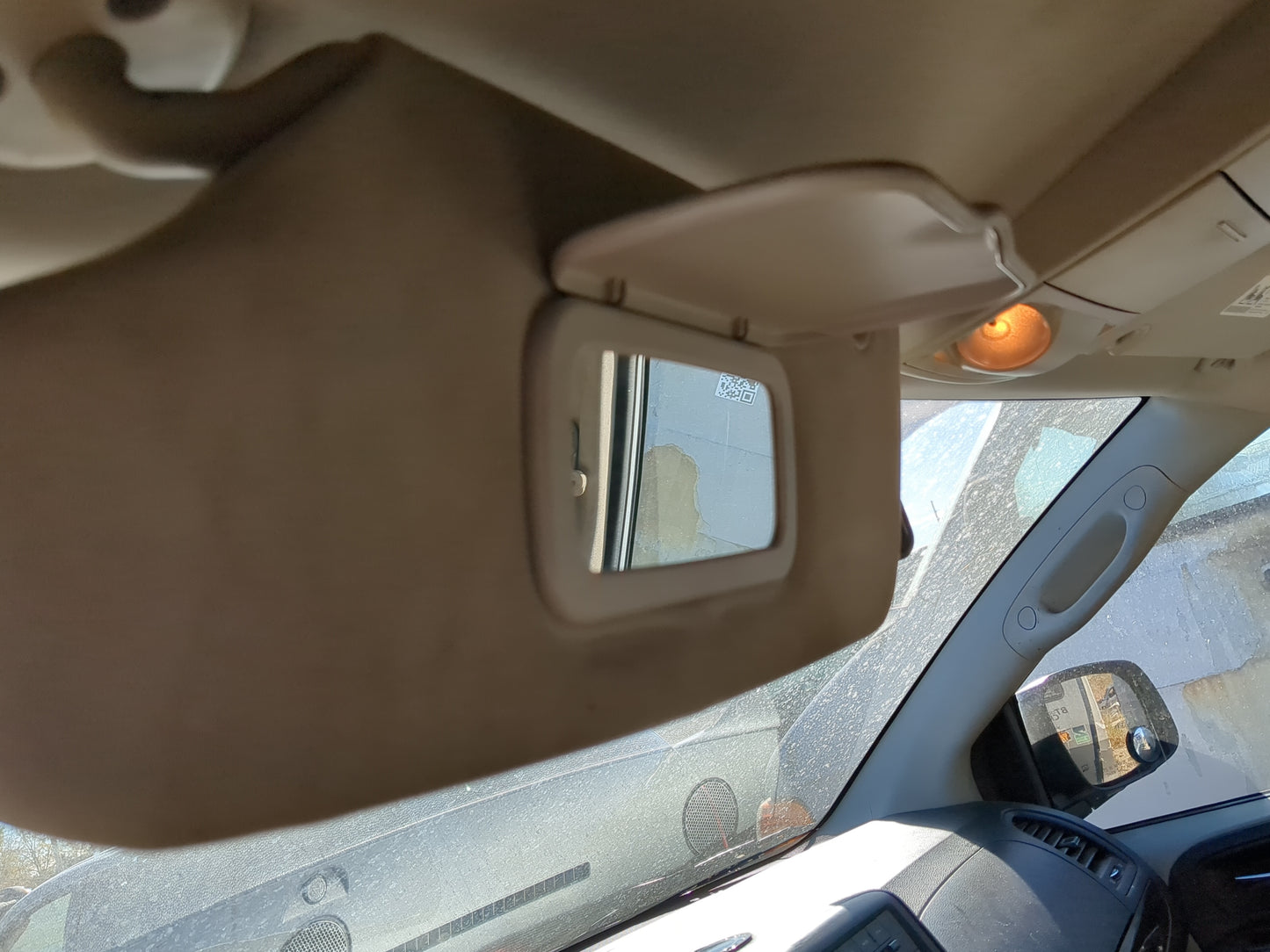 2011-2020 Dodge Grand Caravan Sun Visor Shade Replacement Driver Left Mirror Fits OEM Used Auto Parts - Oemusedautoparts1.co