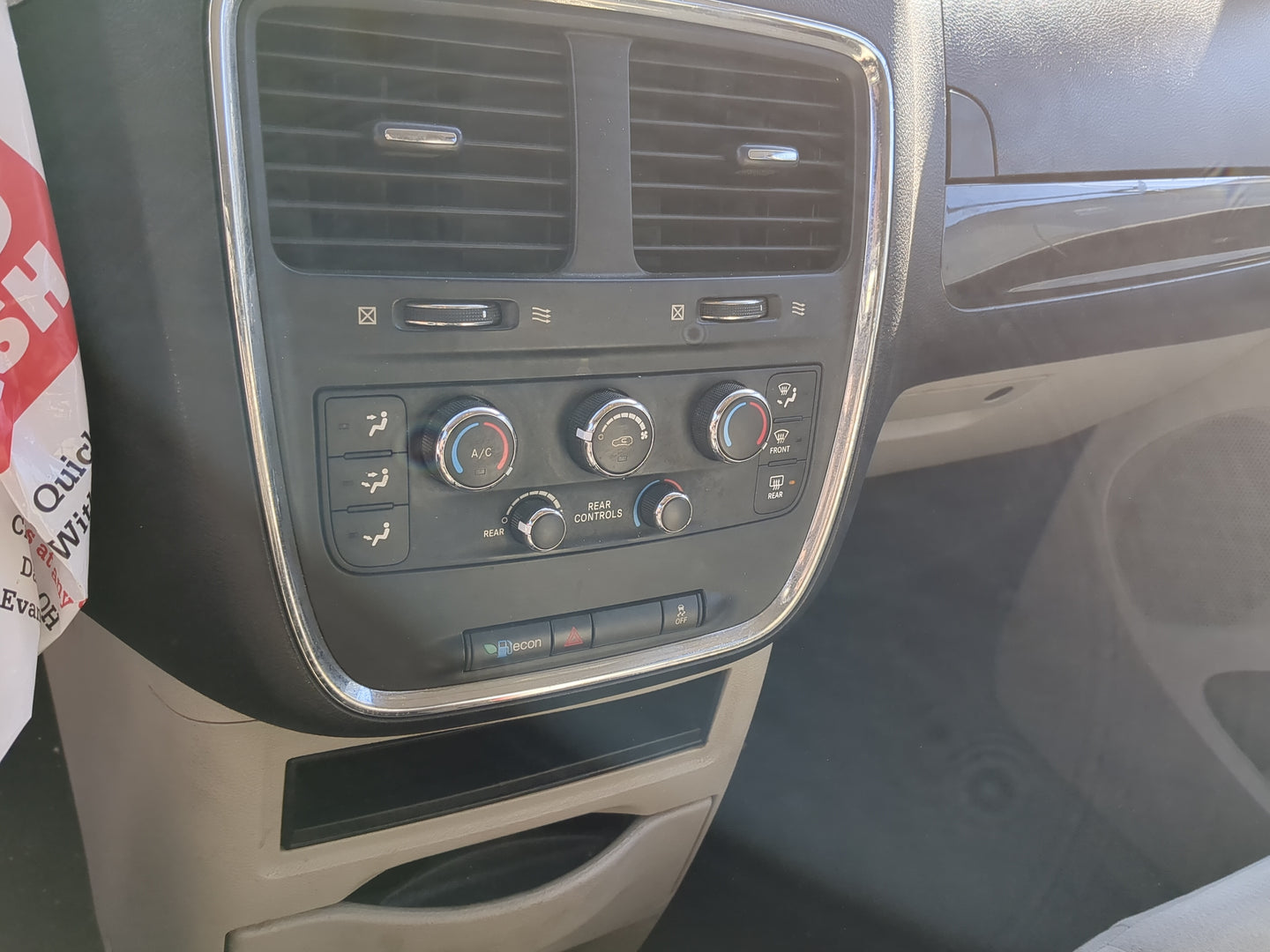2011-2020 Dodge Grand Caravan Climate Control Module Temperature AC/Heater Replacement Fits OEM Used Auto Parts - Oemusedaut