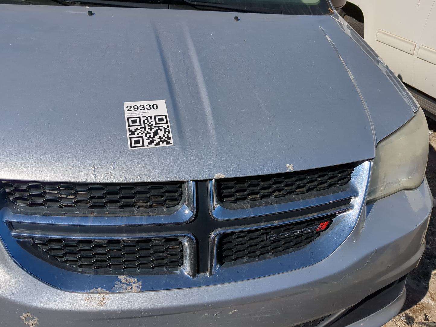 2011-2020 Dodge Grand Caravan Hood Oem 1222873 - Oemusedautoparts1.com